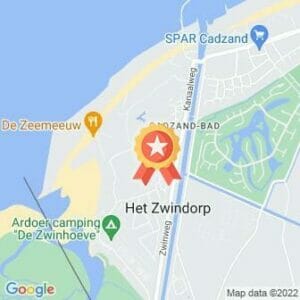 Afstand 6 eZomerloop Cadzand-Bad 2022 route