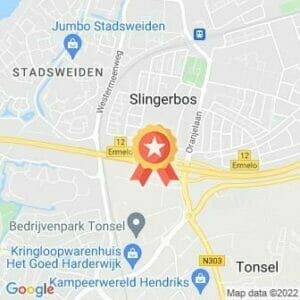 Afstand Broekhuis Halve Marathon Harderwijk 2022 route