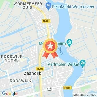 Afstand De 1000 van Zaandijk 2022 route