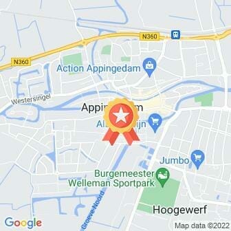 Afstand Huis & Hypotheek Stadsloop Appingedam 2022 route