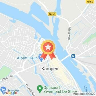 Afstand Ned Air 2 Bruggenloop Kampen 2022 route
