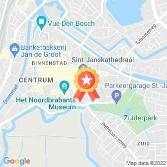 Afstand Vestingloop 's-Hertogenbosch 2022 route